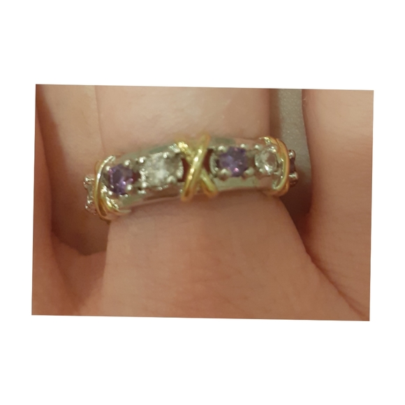 💋NEW CZ EMBELLISHED RING - Picture 3 of 11